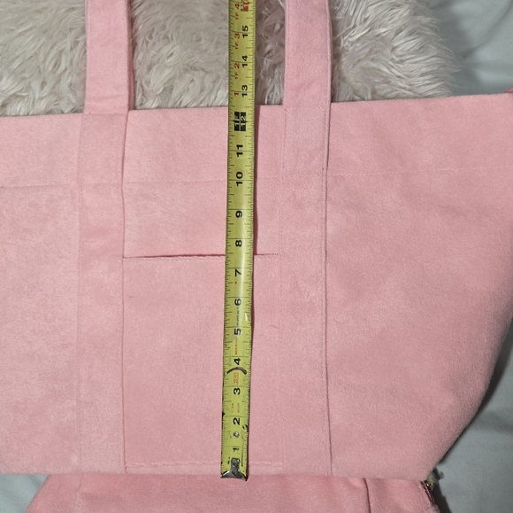 Marissa Collections Large Pink Tote And Matching Large Makeup Bag NWOT - Picture 9 of 14